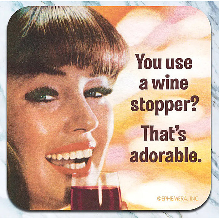Wine Stopper Coaster - AA