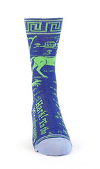 MEN's Crew Sock  - Hark! To the Microbrewery At Once - Blue Q
