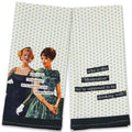 Moderation - SET OF TWO Cotton Tea Towels by Anne Taintor
