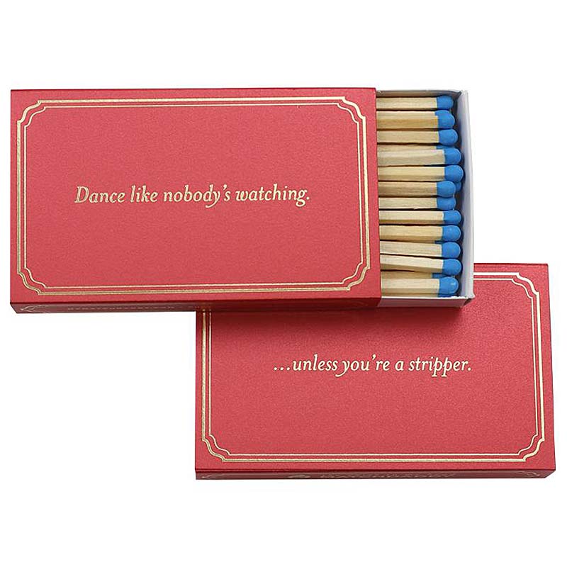 Dance like nobody's watching 4" matches by MatchDaddy