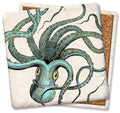 Octopus Limestone Coaster by Tipsy