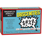 Obscenities themed Magnetic Poetry kit