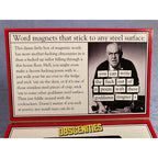 Obscenities themed Magnetic Poetry kit