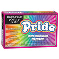 Pride themed Magnetic Poetry kit