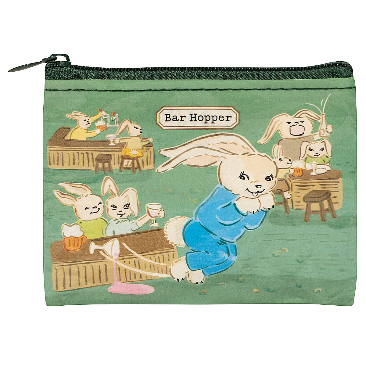 Blue Q Bar Hopper Eco, Recycled Coin Purse