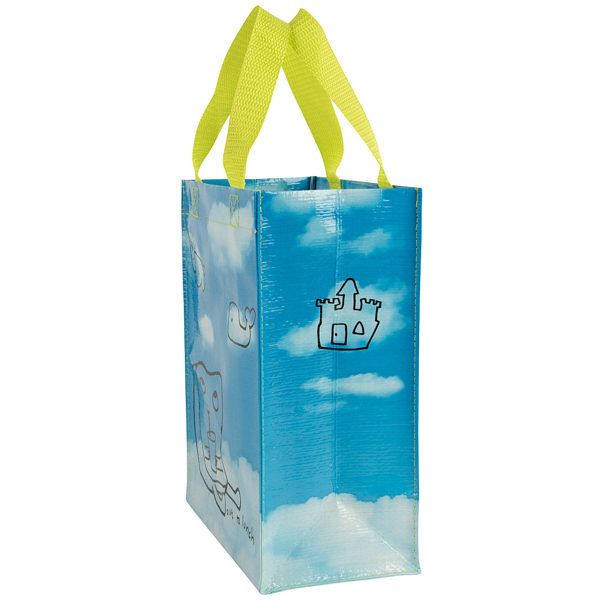 Out to Lunch - Blue Q Handy Tote   10x8.5x4.5   Reusable Lunch Bag