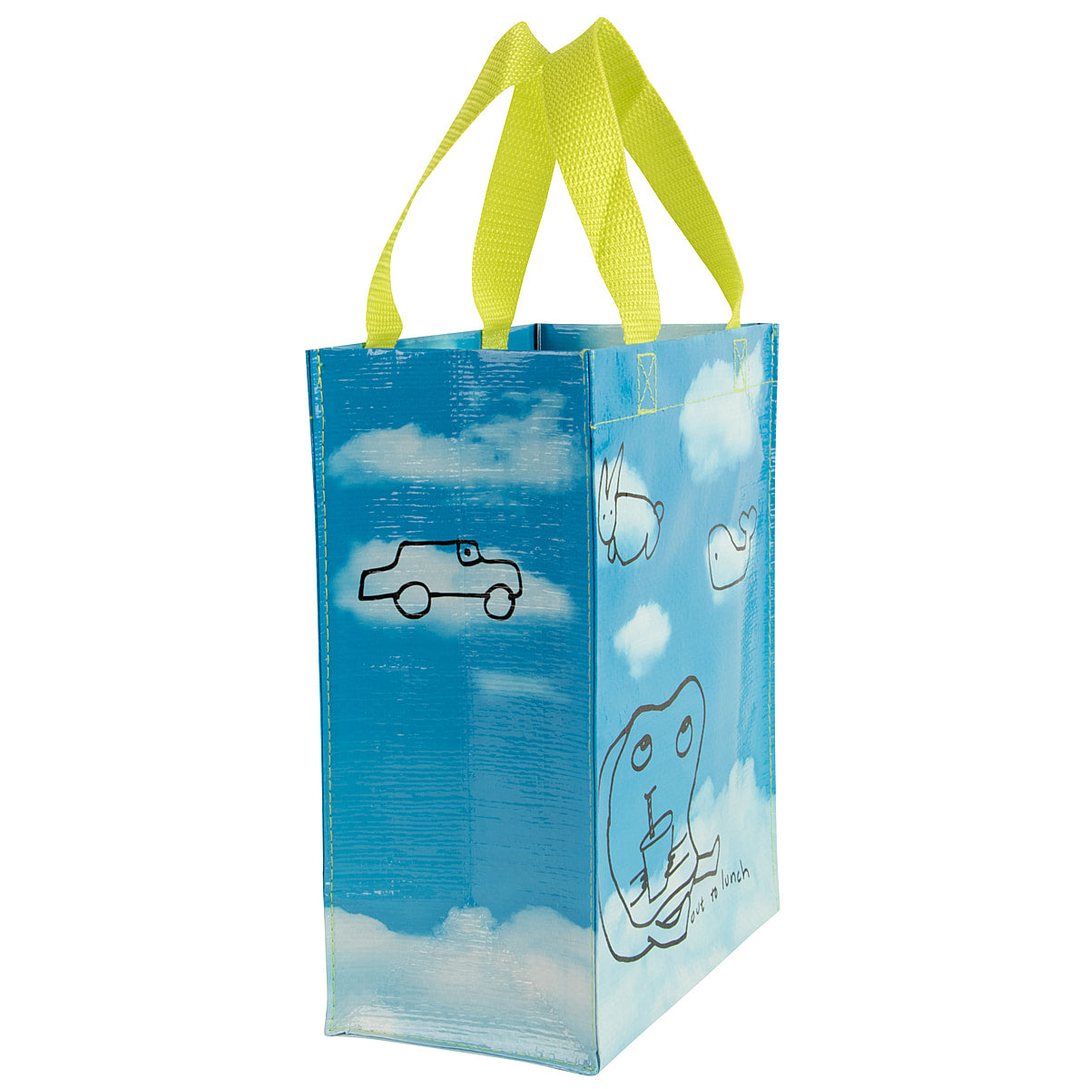 Out to Lunch - Blue Q Handy Tote   10x8.5x4.5   Reusable Lunch Bag