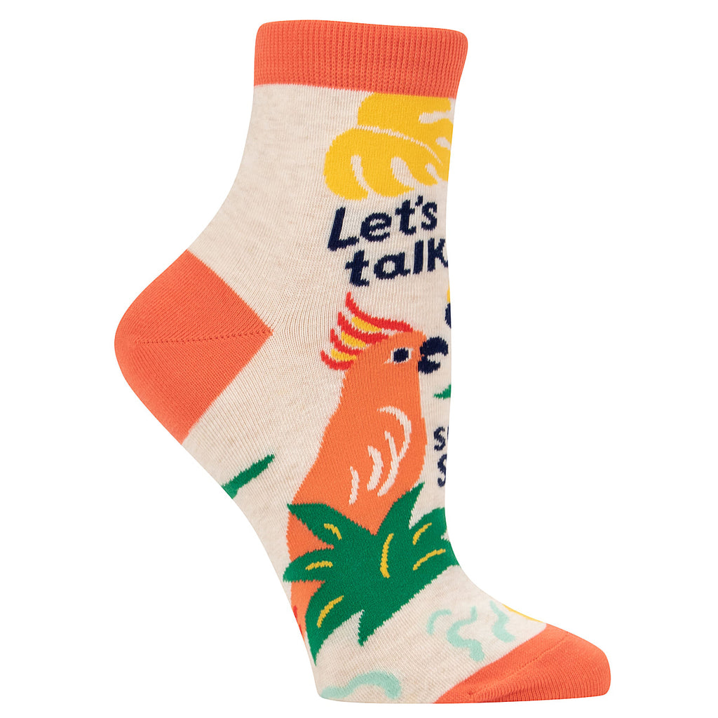 Let's talk some SHIT - Blue Q Women's Ankle Sock