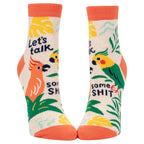 Let's talk some SHIT - Blue Q Women's Ankle Sock