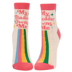 My Bladder Owns me - Blue Q Women's Ankle Sock