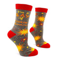 I'm a ray of fuckin' Sunshine - Women's Combed Cotton Crew Socks