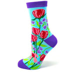Kindness is always beautiful - Women's Combed Cotton Crew Socks