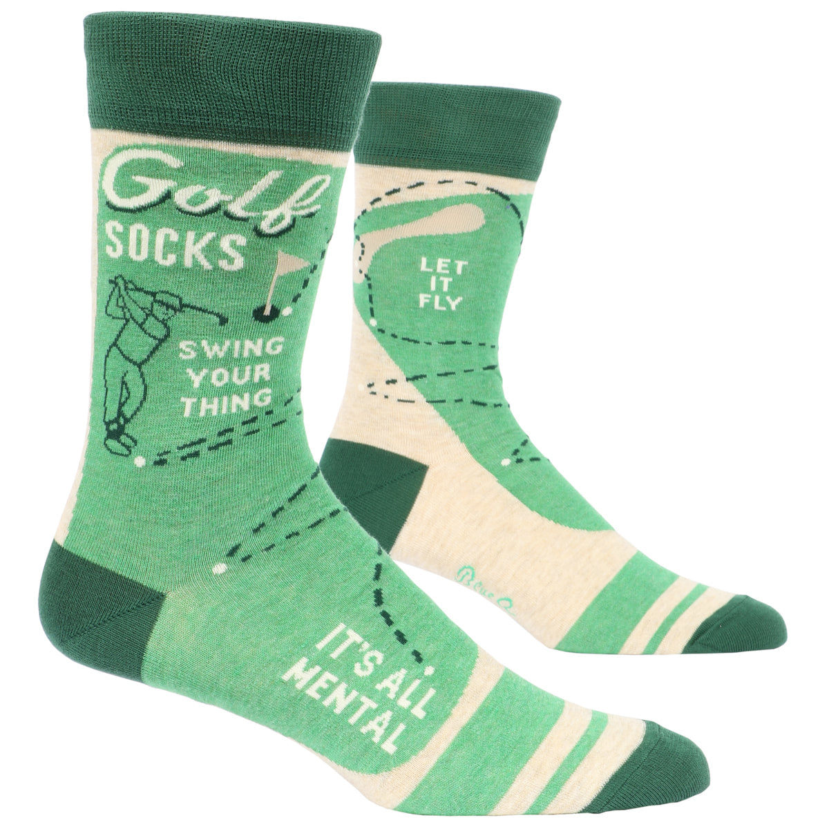Golf Socks - Blue Q Men's Crew Socks