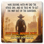 Driving with Dad Limestone Coaster by Tipsy