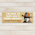 Pilgrim - Aluminum Wall Sign Art - AA