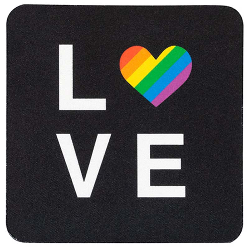 Pride collection of 4 different lgbtq coasters