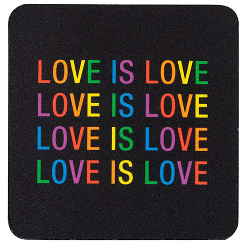 Pride collection of 4 different lgbtq coasters