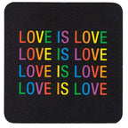 Pride collection of 4 different lgbtq coasters