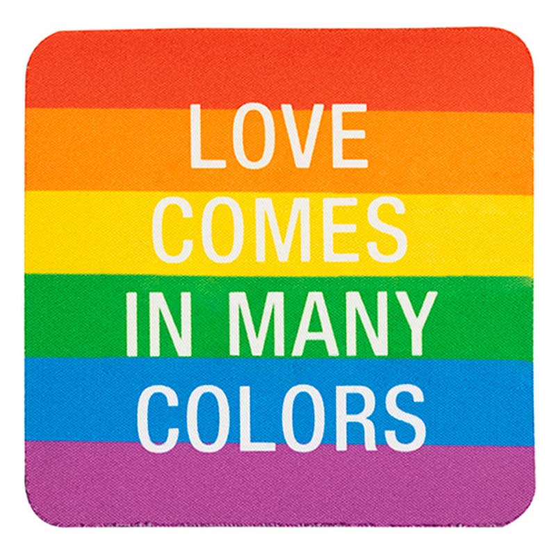 Pride collection of 4 different lgbtq coasters