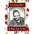 Pissed Off! Refrigerator Magnet by Umlaut Brooklyn