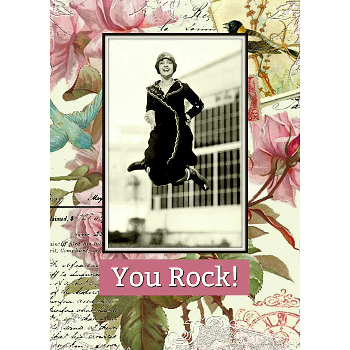 You Rock! Refrigerator Magnet by Umlaut Brooklyn