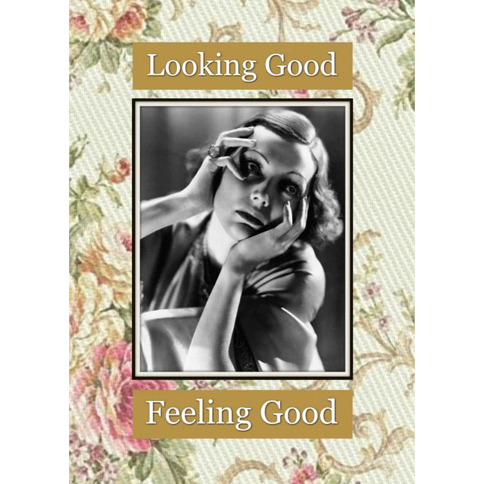 Looking Good Refrigerator Magnet by Umlaut Brooklyn