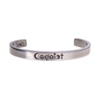 CoExist lead-free pewter adjustable cuff bracelets