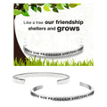 Like a Tree lead-free pewter adjustable cuff bracelets