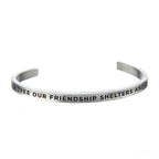 Like a Tree lead-free pewter adjustable cuff bracelets