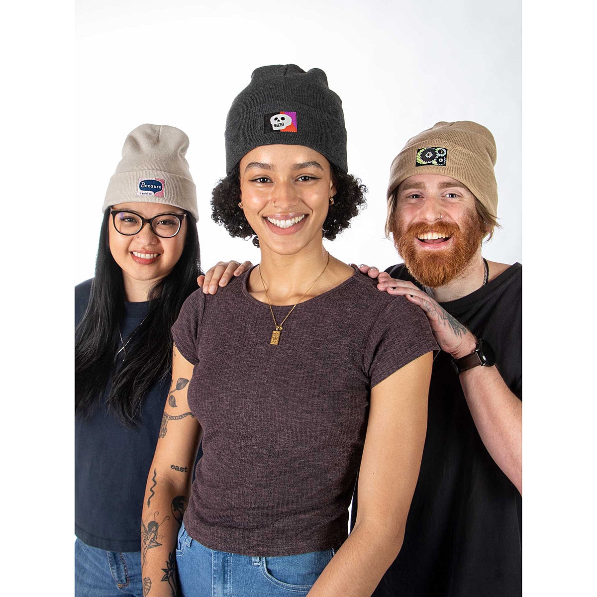 SALE: Brain Warmer recycled beanie by Blue Q
