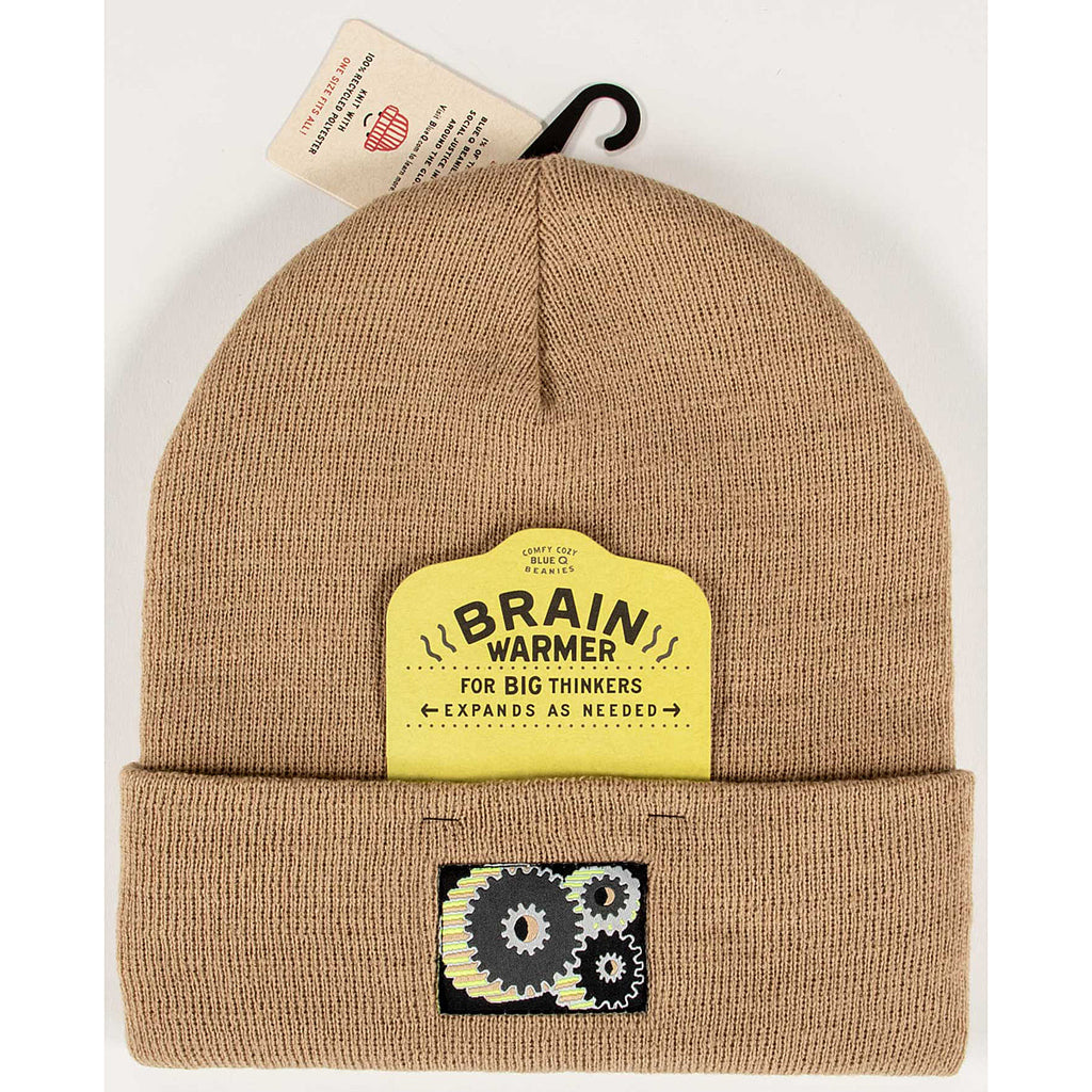 SALE: Brain Warmer recycled beanie by Blue Q