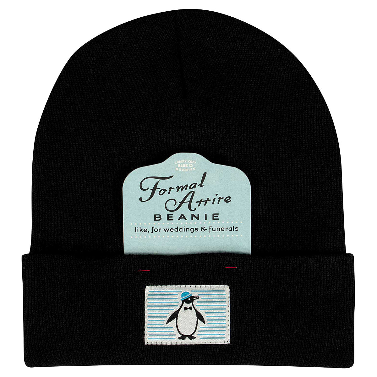 SALE: Formal Attire recycled beanie by Blue Q
