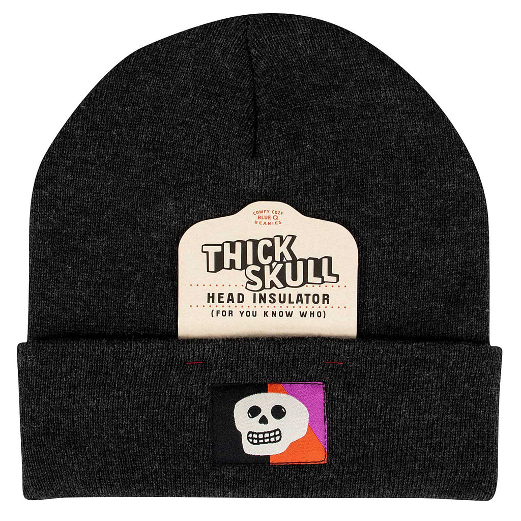 SALE: Thick Skull recycled beanie by Blue Q