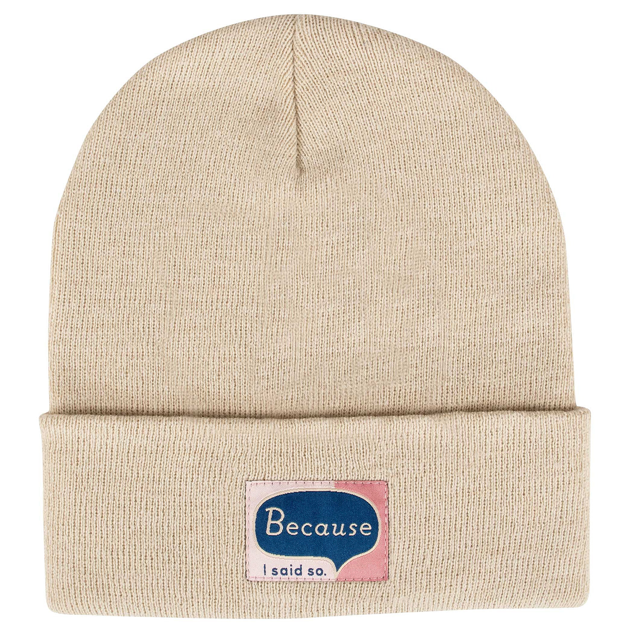 SALE:  Because I said So recycled beanie by Blue Q