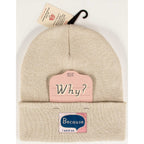 SALE:  Because I said So recycled beanie by Blue Q