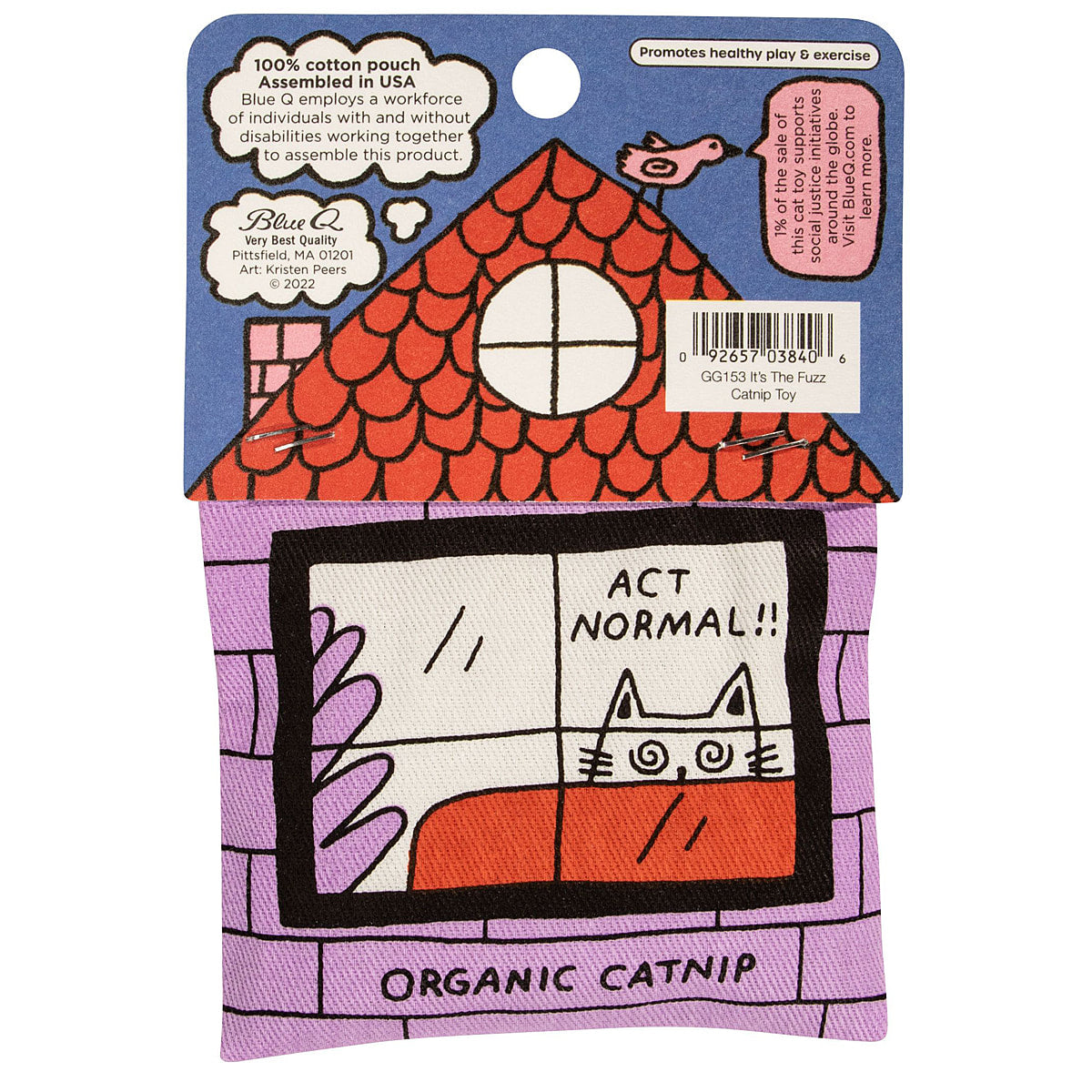 Oh shit, Its the Fuzz Organic Catnip by Blue Q