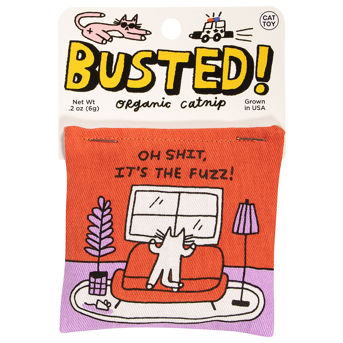 Oh shit, Its the Fuzz Organic Catnip by Blue Q