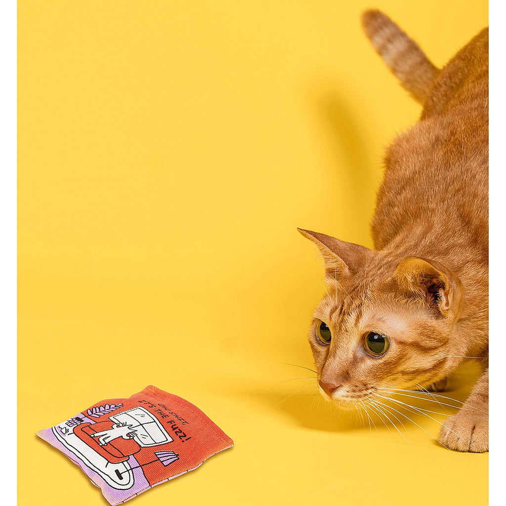 Oh shit, Its the Fuzz Organic Catnip by Blue Q
