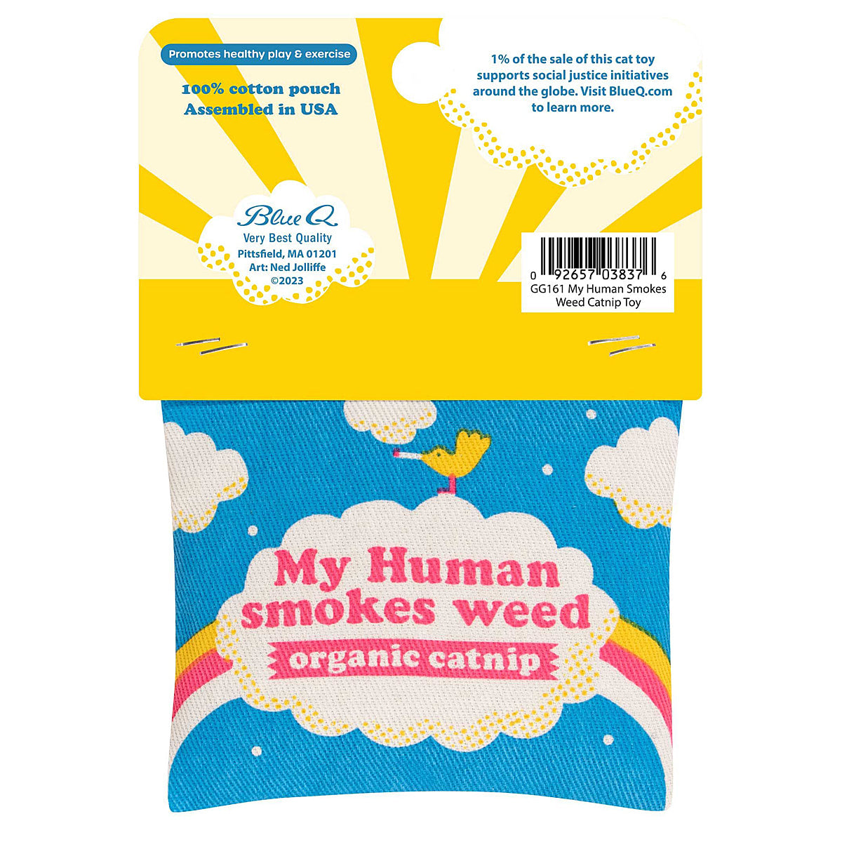 My Human Smokes Weed. Organic Catnip by Blue Q