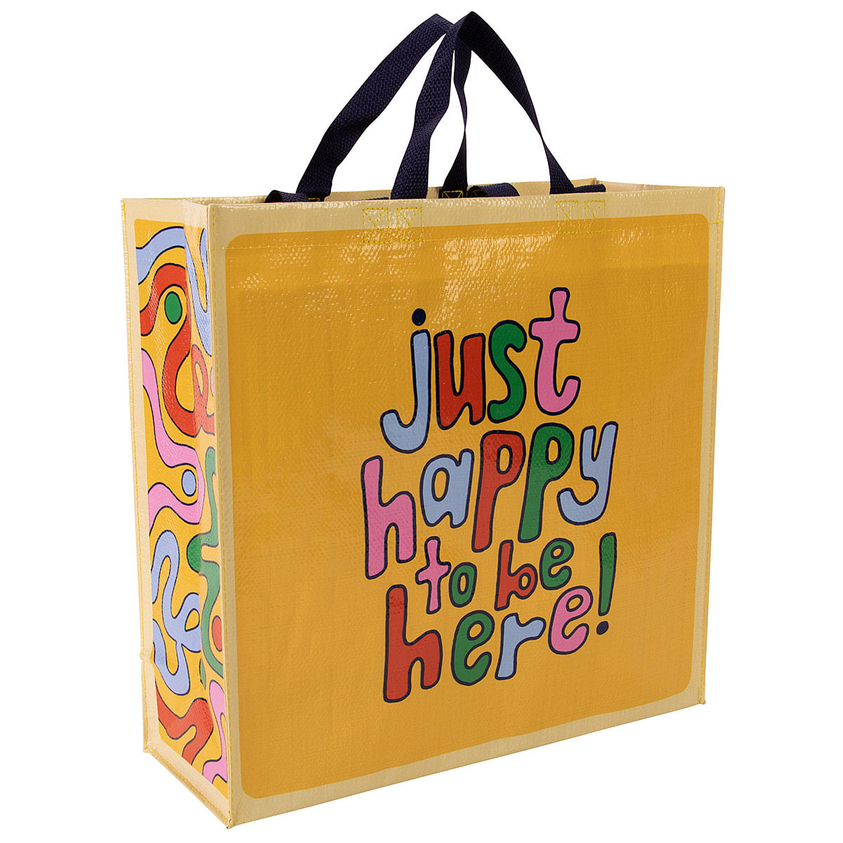 Happy to Be Here Shopper Bag - Reusable Shopping Bags