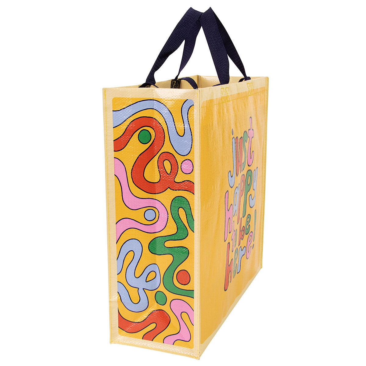 Happy to Be Here Shopper Bag - Reusable Shopping Bags