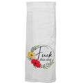 Fuck This Shit. Hang Tight Cotton Towel with pull through loop - by Twisted Wares - copy