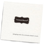 Mingle Cocktail Napkins by Twisted Wares