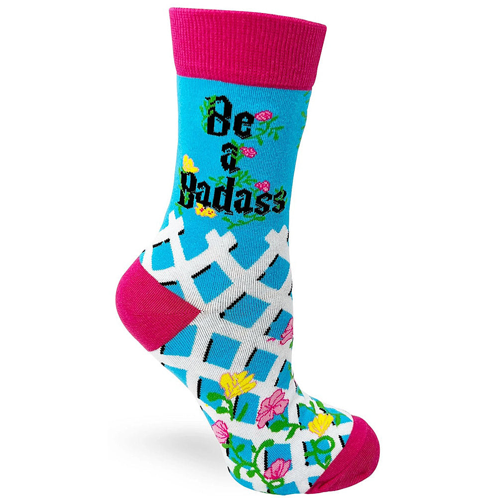 Badass - Women's Combed Cotton Crew Socks