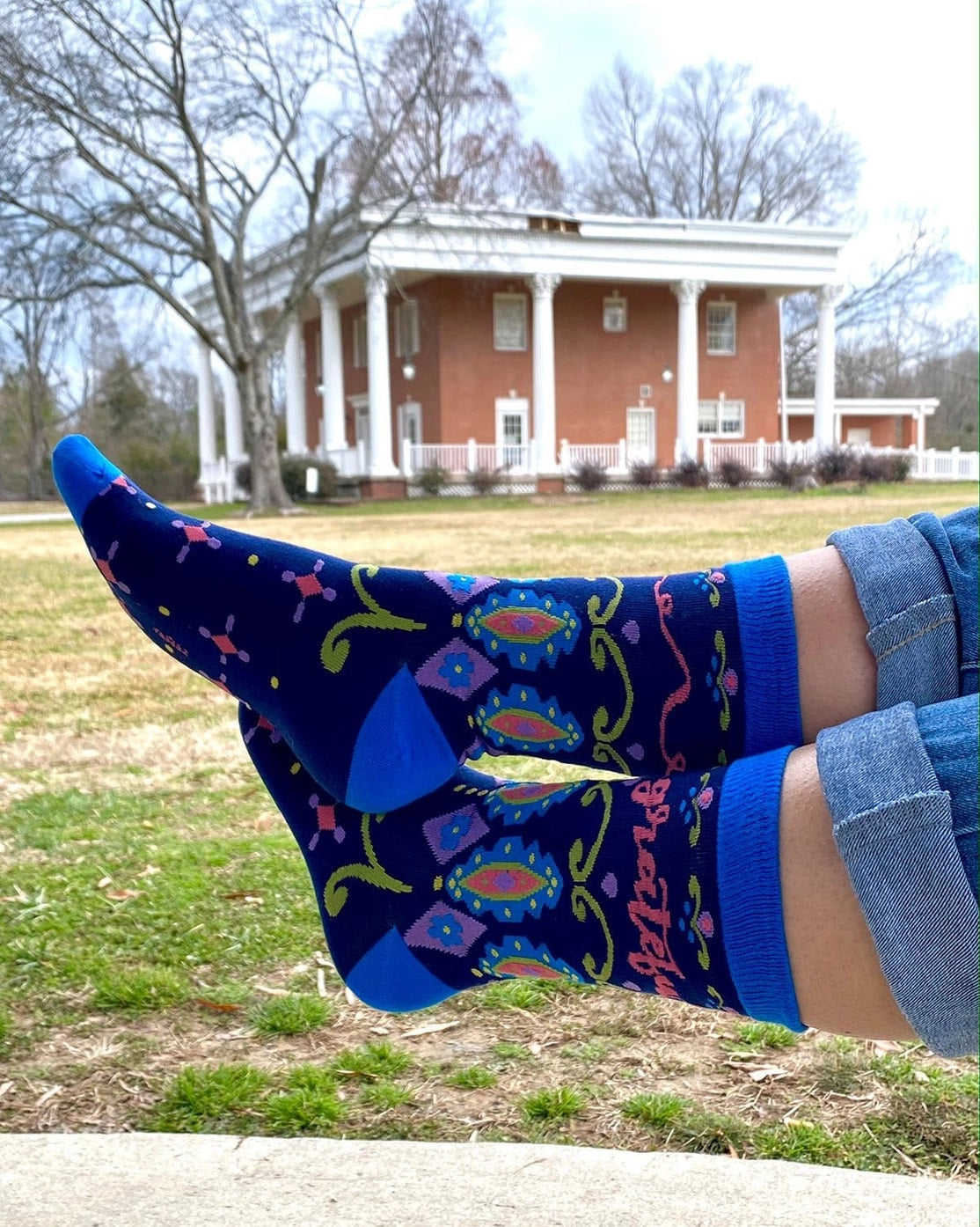 Grateful - Women's Combed Cotton Crew Socks