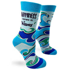 Happiness - Women's Combed Cotton Crew Socks