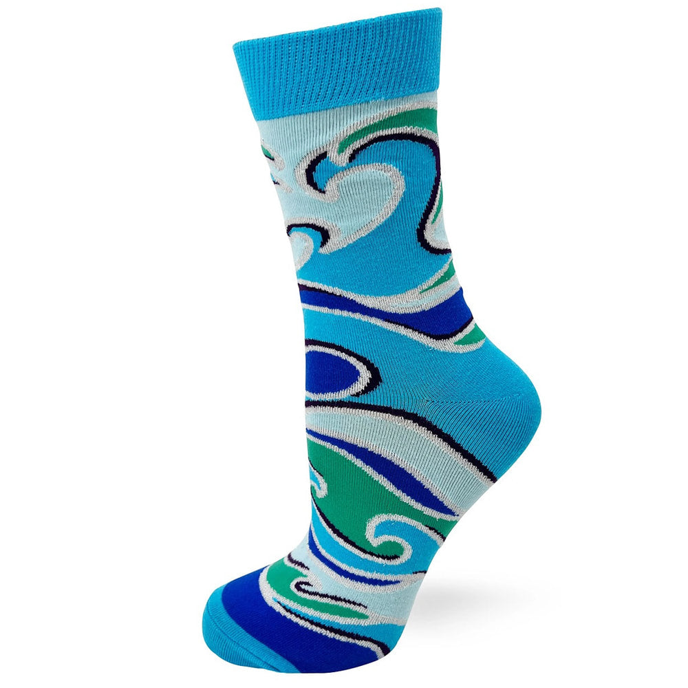 Happiness - Women's Combed Cotton Crew Socks