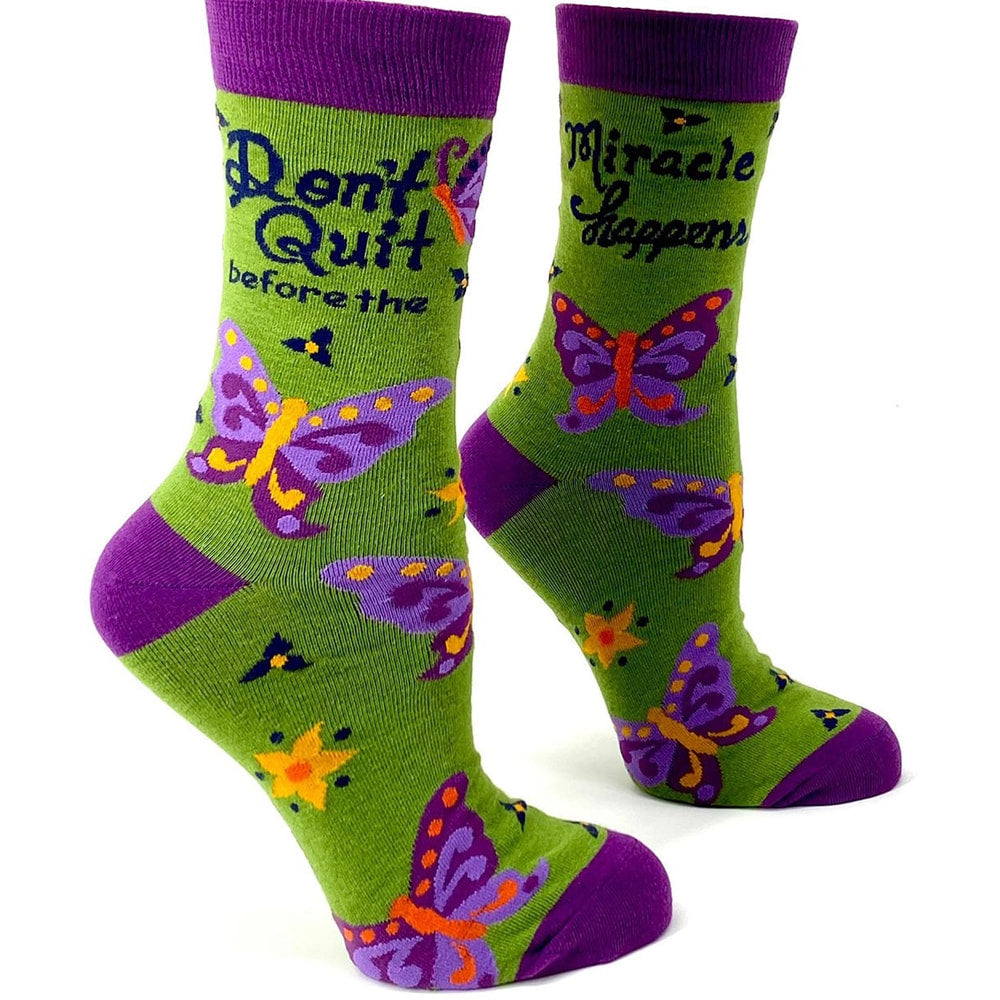 Miracle - Women's Combed Cotton Crew Socks