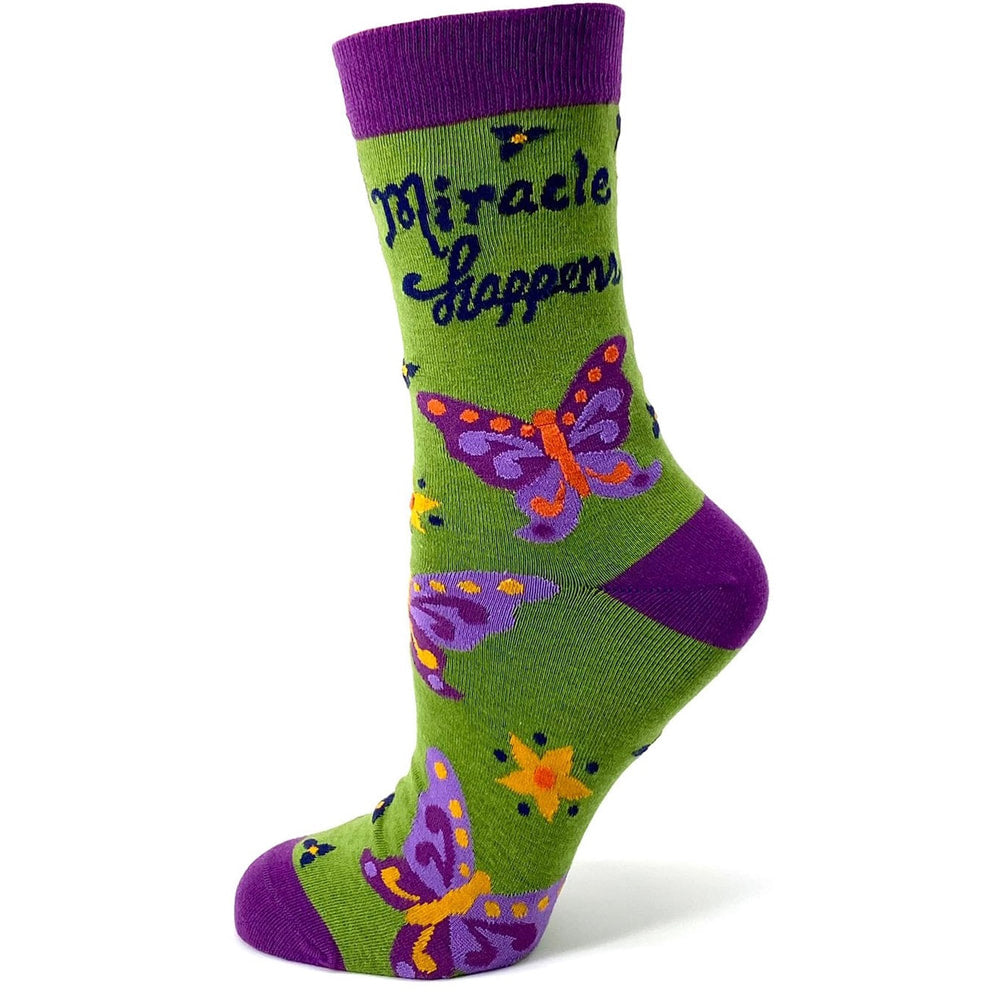 Miracle - Women's Combed Cotton Crew Socks