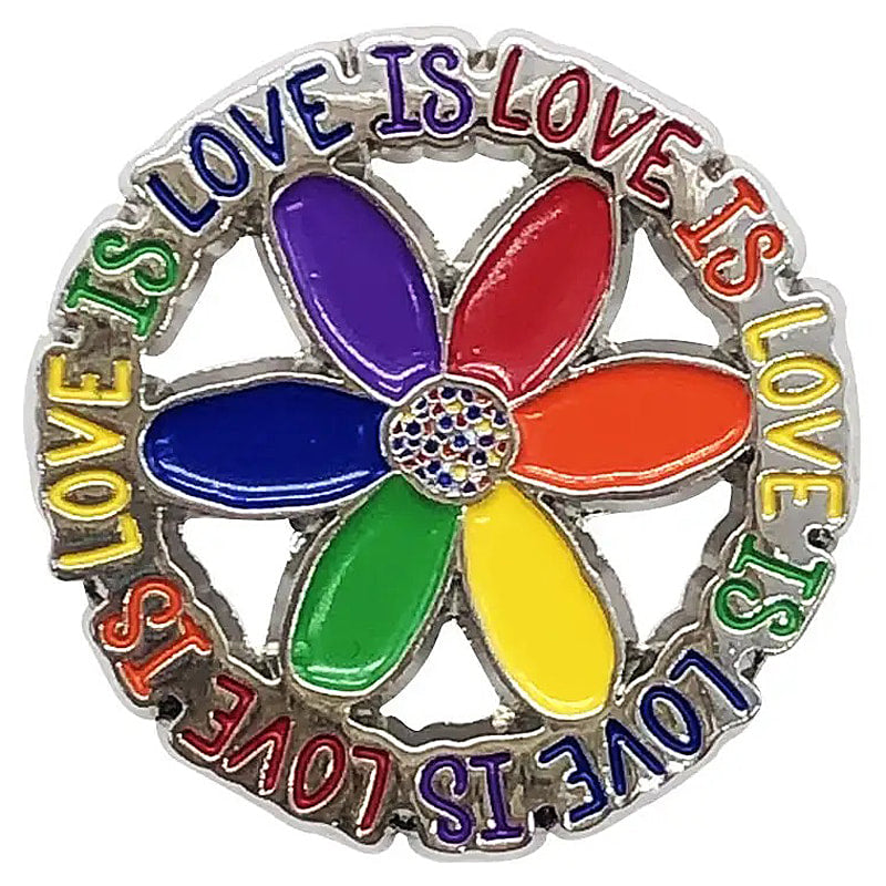 Love is Love LGBTQ Soft Enamel Pins